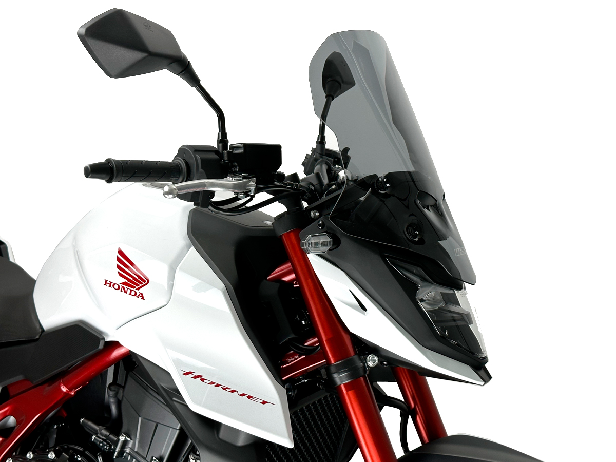 Plexi motocyklu WRS TOURING pro HONDA CB 750 ABS R rok 2023, výška 43 cm, šíře 35 cm, barva tmavě kouřová 