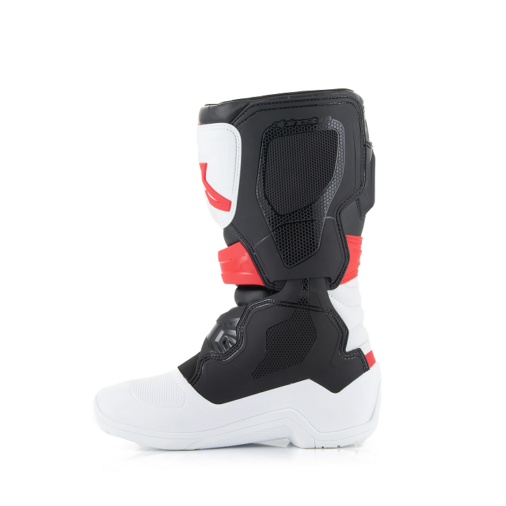 Dětské motokrosové boty ALPINESTARS TECH 3S JUNIOR barva černá/červená/bílá 