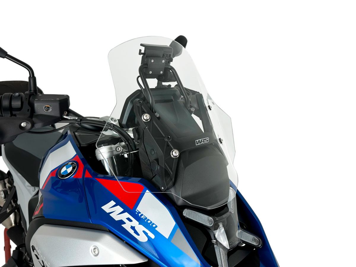 Plexi motocyklu WRS STANDARD PLUS pro BMW R 1300 GS ABS rok 2023-2024 barva čirá