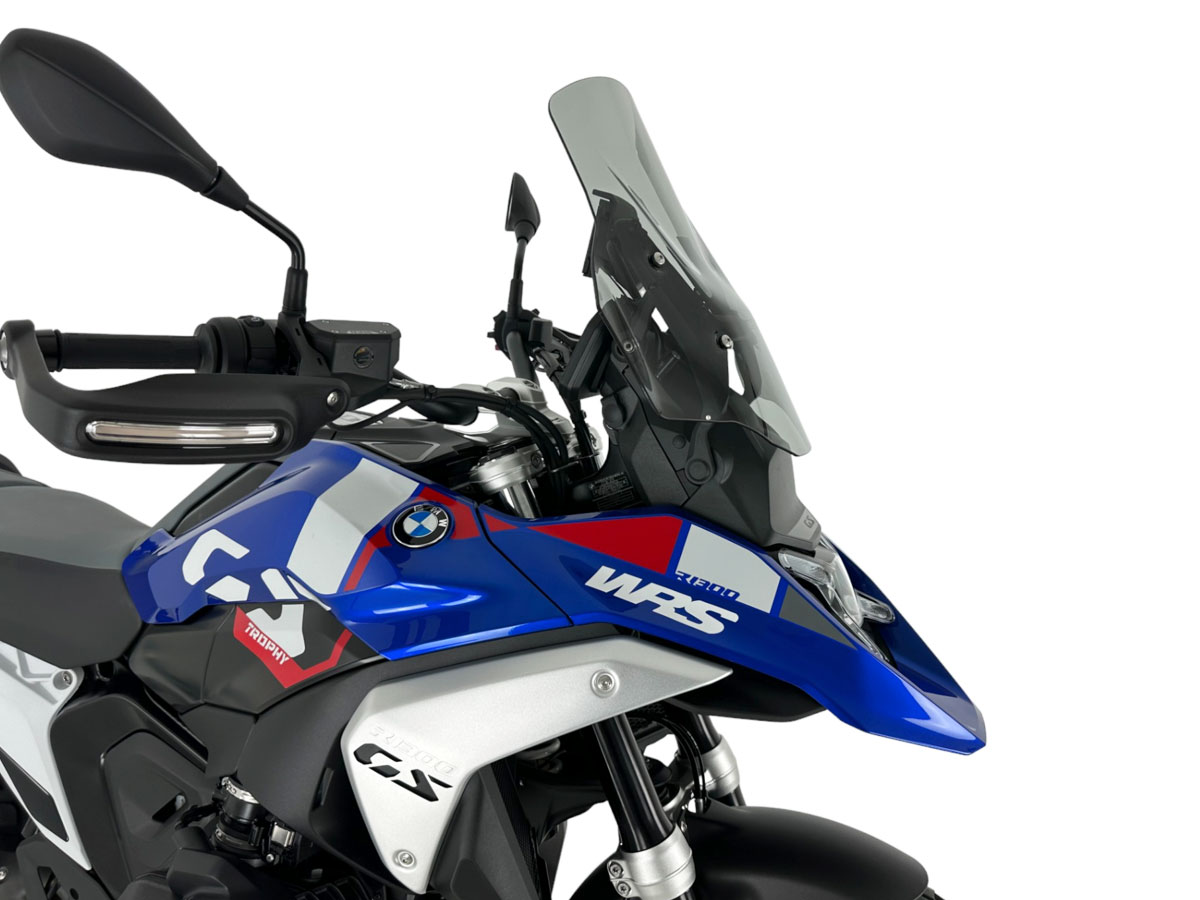 Plexi motocyklu WRS STANDARD PLUS pro BMW R 1300 GS ABS rok 2023-2024 barva kouřová
