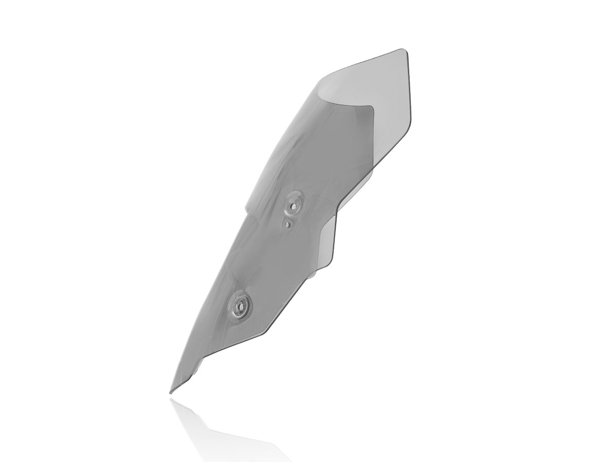 Plexi motocyklu WRS verze SPORT pro HONDA XL 750 TRANSALP ABS rok 2023-2024 barva kouřová, výška plexi 35,5 cm