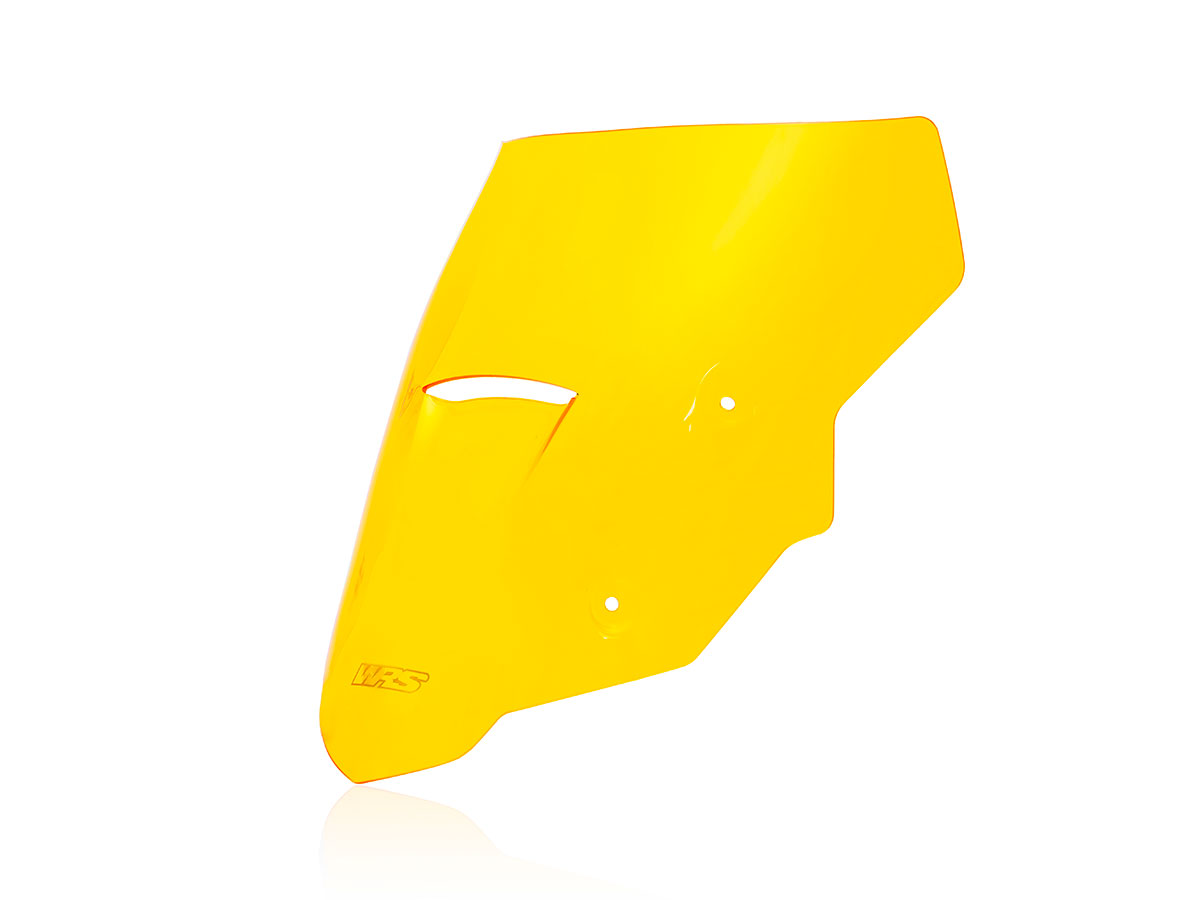 Plexi motocyklu WRS verze SPORT pro HONDA XL 750 TRANSALP ABS rok 2023-2024 barva žlutá, výška plexi 35,5 cm