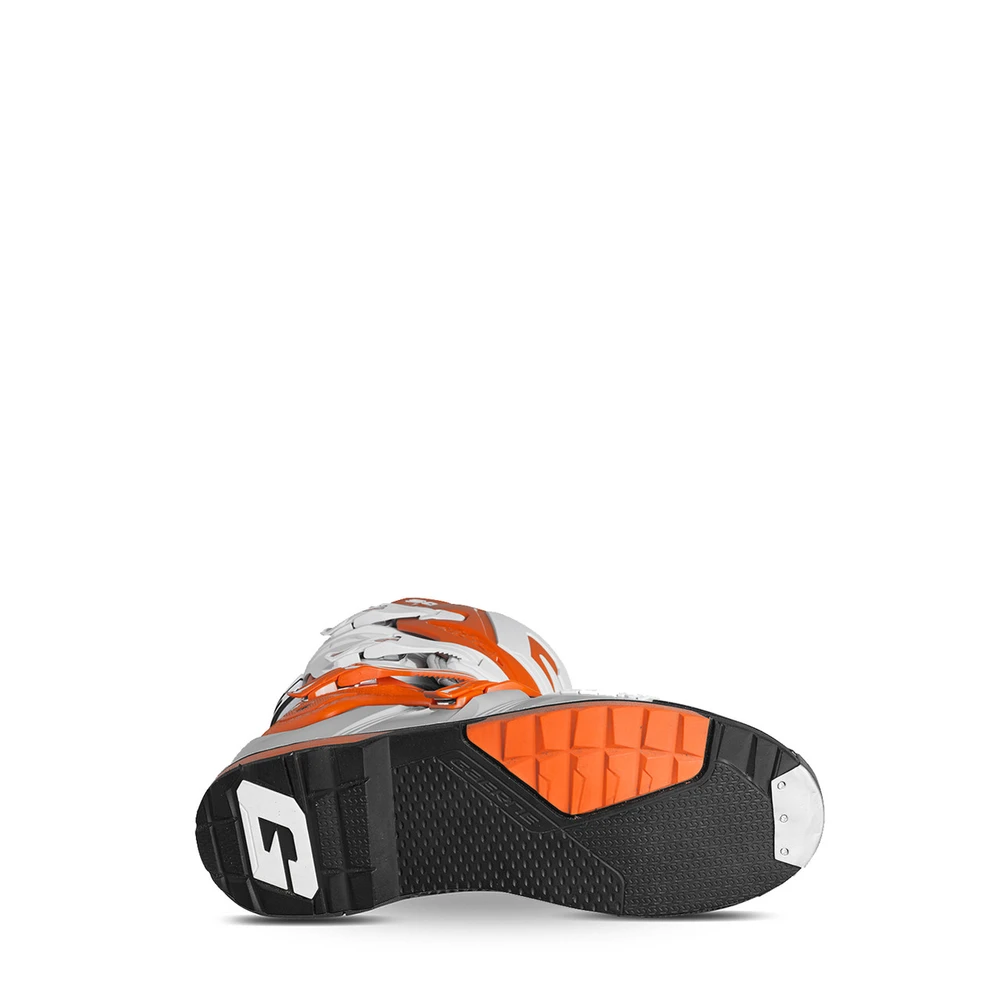 Motokrosové/enduro boty GAERNE SG 22 barva oranžová/šedá/bílá