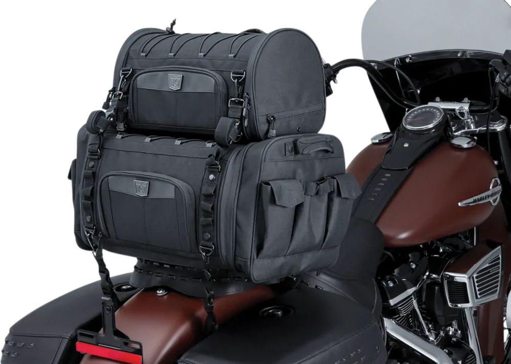 Textilní brašna na motocykl KURYAKYN BAG MOMENTUM RAMBLER černá, objem 21,14 L 