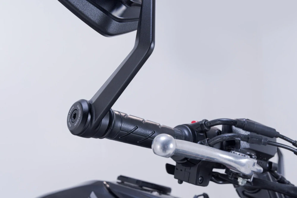 Zpětné zrcátka motocyklu do konců řidítek SW MOTECH  BAR END MIRROR pro Kawasaki Z900 ZR900PA2  rok 2022-2024, pár  