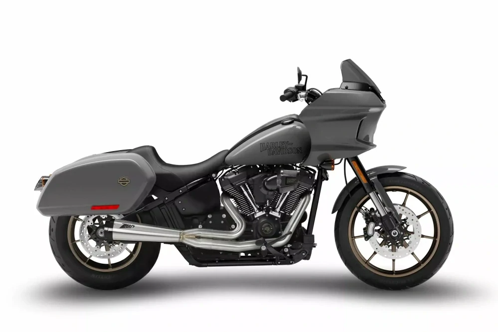 Výfukový systém motocyklu ZARD FULL KIT EXHAUST SYSTEM 2:1 pro motocykl HARLEY DAVIDSON STREET BOB 114 rok 2017-2024 viz popis, barva stainless steel / saténový chrom