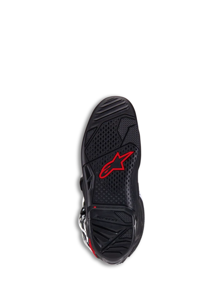 a Motokrosové boty / mx obuv ALPINESTARS TECH 7 , 2012025-1030 barva černá/červená fluo velikost 45,5