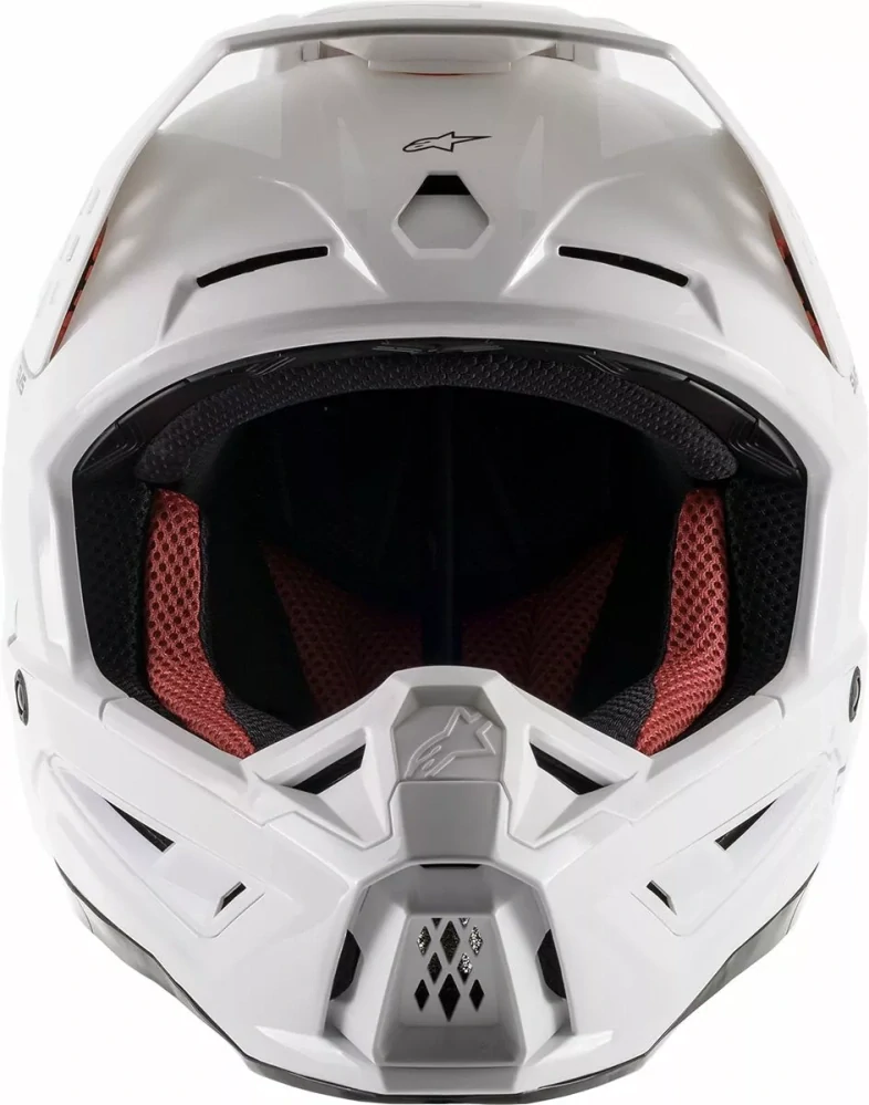 Motokrosová přilba ALPINESTARS SM5 ( SM-5 , S-M5 ) 8303023-2180 SOLID bílá