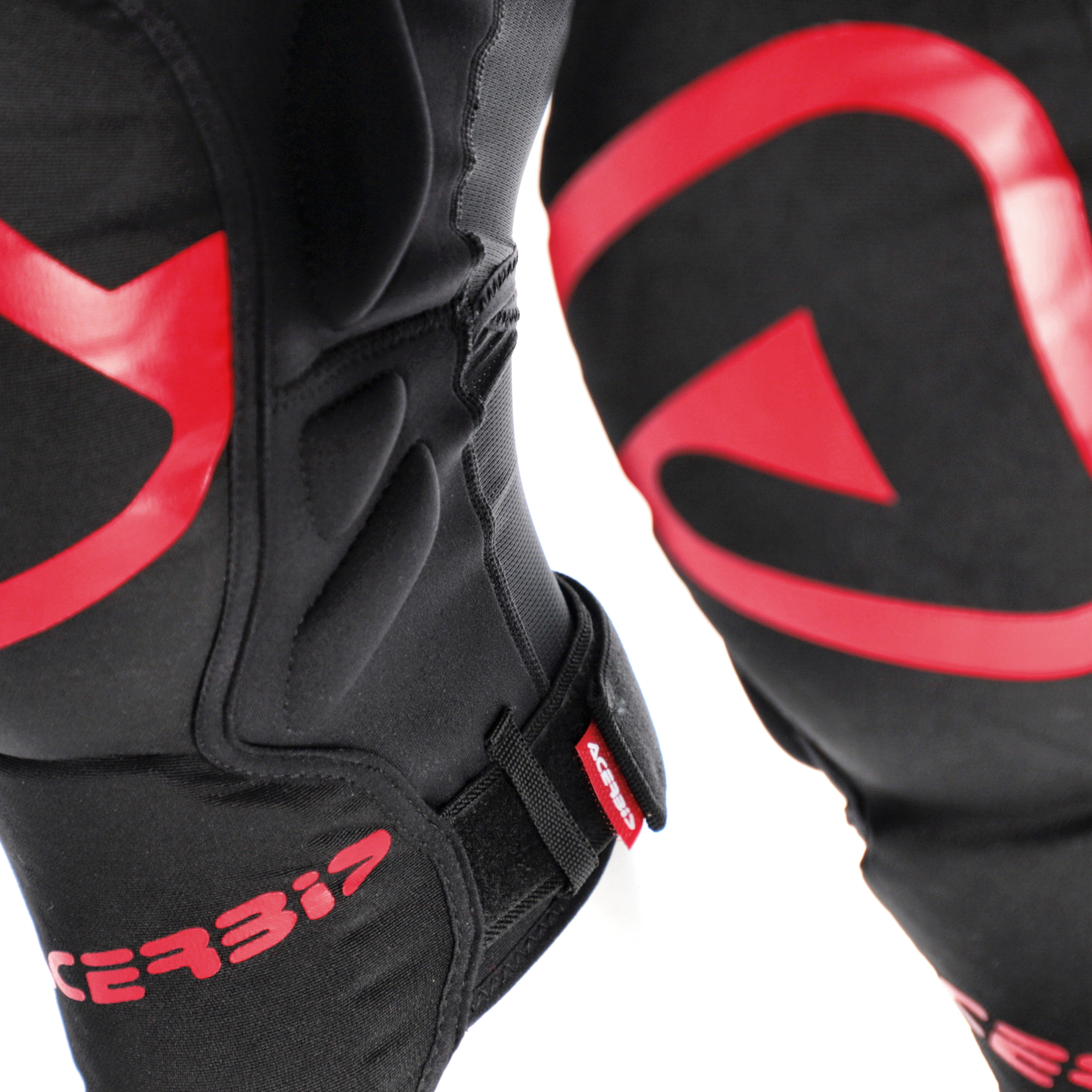 Chrániče kolen ACERBIS X-KNEE SOFT UNI VELIKOST barva černá/červená