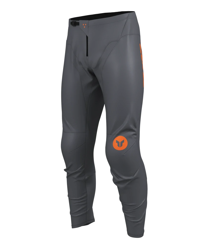 A A Motokrosový komplet / enduro kalhoty a dres / motokrosový - enduro komplet  THOR RIDEMODE MENACE barva menace charcoal velikost 36+XL  