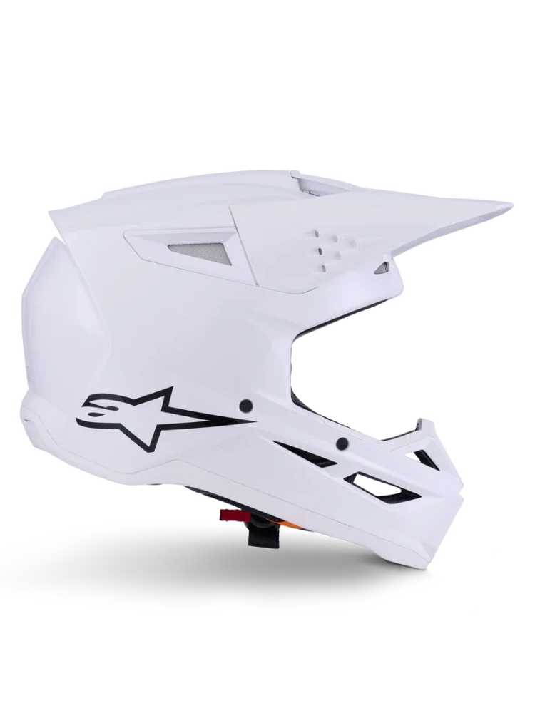 Motokrosová přilba ALPINESTARS SM3 / SM-3 / S-M3 / 8300426-2180 SOLID lesklá bílá