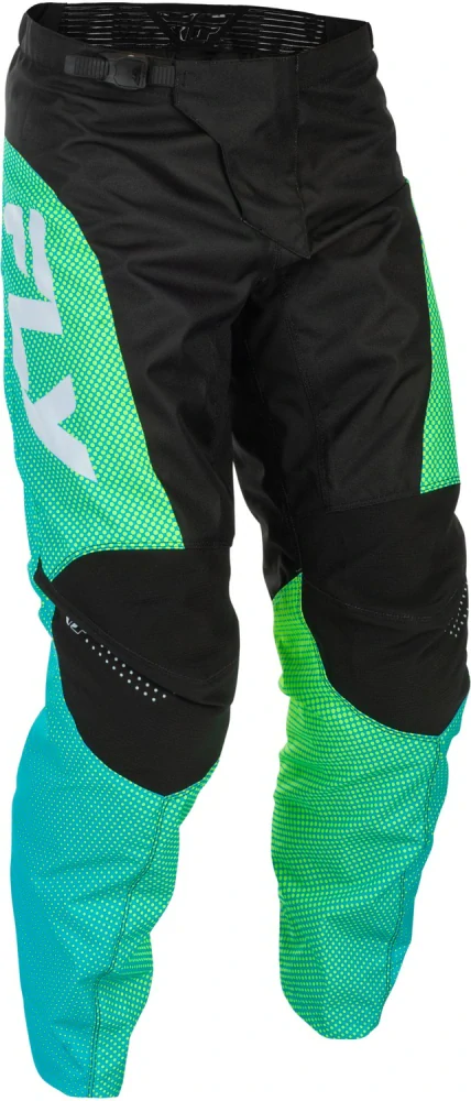a Motokrosový / enduro komplet kalhot a dresu FLY RACING F-16 barva modrá/černá/bílá velikost 34+L