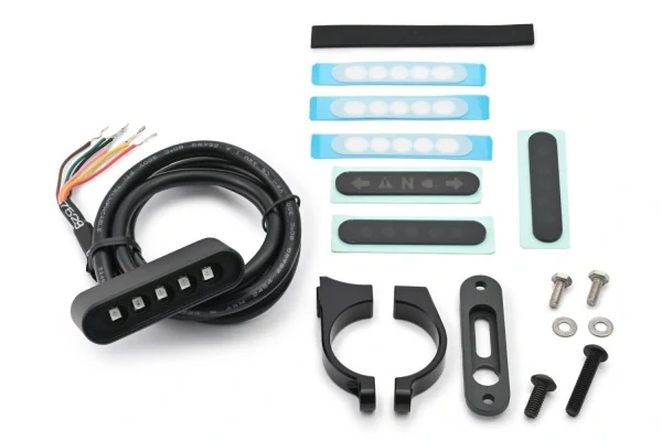 Vodotěsný micro led indikátor DAYTONA  MICRO INDICATOR GAMMA rozměr 47 x 12 x 16 mm