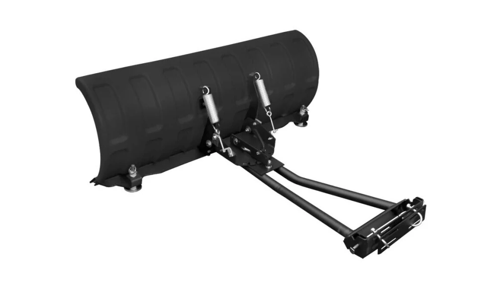 a Odpružená sněhová radlice včetně adaptéru SHARK SNOW PLOW DELUXE barva černá, šířka 132 cm