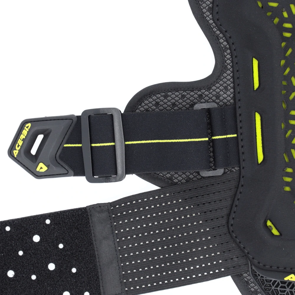 Dětský motokrosový hrudní/zádový chránič/košile ACERBIS ARMOUR PLASMA KID barva černá/žlutá, velikost L/XL věk 11-14let