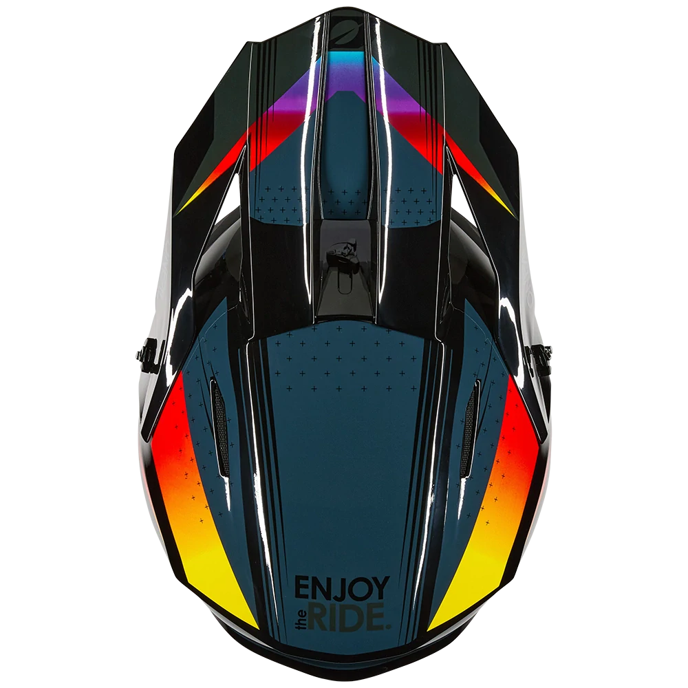 a Dětská motokrosová přilba ONEAL 1 SRS RC barva černá/multi velikost L