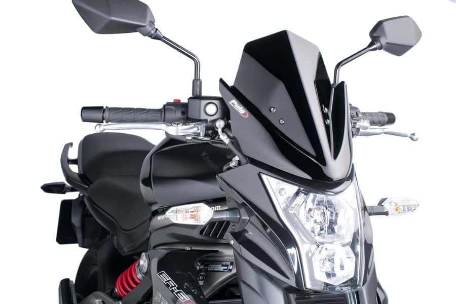Plexi PUIG SPORT Kawasaki ER-6N 2012-2017 karbonové 