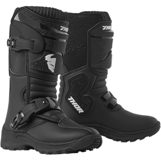 a Dětské motokrosové boty / MX boty / motokrosová obuv THOR BLITZ XP MINI BLACK vel. US 13 / EU 31
