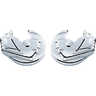 Kryty brzdových kotoučů KÜRYAKYN BRAKE ROTOR COVER CHROME pro HONDA GL1800B (SC68) GOLD WING F6B 2013-2016