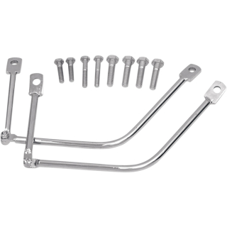 Podpěry brašen Saddlemen Quick-Disconnect Saddlebag Support Bracket Kit pro motocykly Harley Davidson 99‑17 Dyna, 94‑20 XL (except 883N/1200N/NS/X/XS/V/CX)