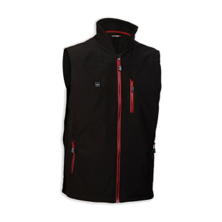 a Vyhřívaná vesta pod oblečení CAPIT WARMME HEATED VETS černá/červená včetně baterie vel. 4XL/5XL