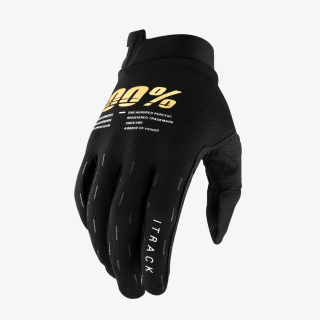 a Motokrosové a MTB rukavice 100% ITRACK ČERNÉ vel. XXL