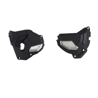 Sada odolných krytů alternátoru a spojky motocyklu POLISPORT KIT ENGINE COVER pro HONDA CBR 650 R 2019-2020
