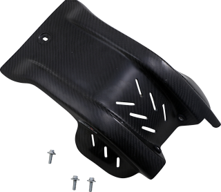 Carbonový / karbonový kryt motoru motocyklu MOOSE RACING SKID PLATE pro KTM XC-F 450 2019-2022 (tab. mount. )