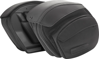 Rozšiřitelné boční/sedlové brašny na motocykl SADDLEMEN SADDLEBAGS DXT PRO HARLEY DAVIDSON SOFTAIL M8 viz popis, černé - pár
