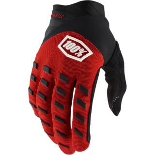 a Motokrosové a MTB rukavice 100% AIRMATIC červená - pár vel. XL