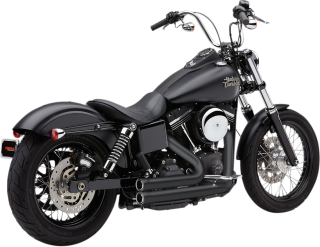 Kompletní výfuk Cobra 909 2-into-2 pro Harley Davidson FXDWG rok 2012-2017 barva černá