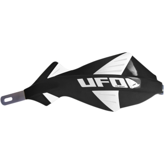 a Kryty páček motocyklu s hliníkovou výztuhou UFO DISCOVER HANDGUARDS barva černá - pár