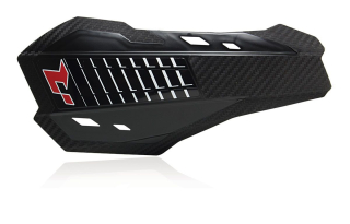 a Kryty páček RTECH HP2 pro motocykly KX 450 rok 2021-2023, barva černá, včetně montážní sady 