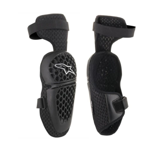 Dětské kolenní chrániče ALPINESTARS BIONIC PLUS černé velikost L/XL, pár 