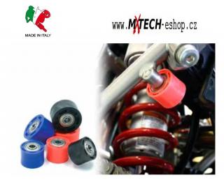 Rolna řetezu - kladka RACETECH KAWASAKI ČERNÁ rozměr 8/38 mm