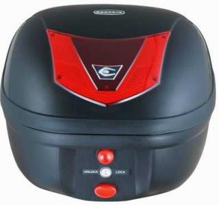 Moto kufr COOCASE S28 VIVO s brzdovým světlem