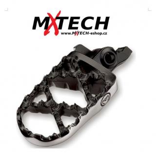 Široké ocelové stupačky MOOSE RACING HYBRID KTM 125 1998-2014