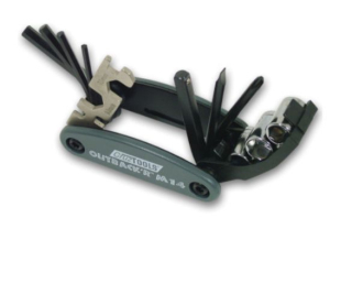 Multifunkční /cestovní sada nářadí CRUZTOOLS MULTI-TOOL OUTBACK'R M14 pro japonské motocykly, UTV, ATV, PWC a sněžné skútry