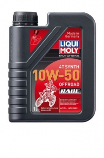 Plně syntetický olej LIQUI MOLY Motorbike 4T Synth 10W-50 Offroad Race 4 l