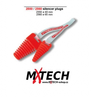 Zátka - špunt do výfuku motocyklu Progrip 2550 malý 40 mm