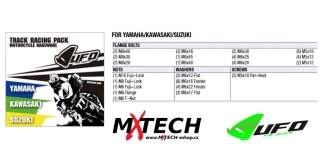 Sada  šroubů UFO pro moto SUZUKI