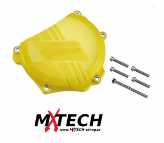 Kryt spojkového víka UFO SUZUKI RMZ 450 YELLOW