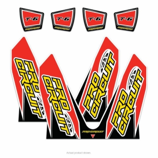 Set samolepek na výfuk PRO CIRCUIT HONDA CRF 450 R 2014 EXHAUST STICKER KIT T-6