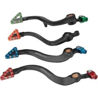 Pedál zadní brzdy Moose Racing Kawasaki KXF250 05-16 (zelená)