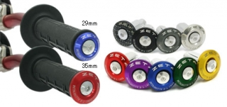Zátky řídítek ZETA BAR END PLUGS SWIVEL ¤29mm - titanové