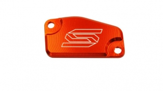 Víčko brzdové pumpy SCAR pro KTM SX85 13-15 oranžová