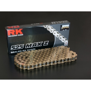 Řetěz RK 525 Z KROUŽEK - barva zlatá - 120 článků