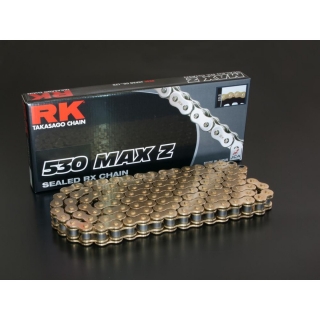 Řetěz RK 530 Z KROUŽEK - barva zlatá - 118 článků