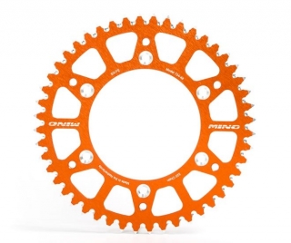 Rozeta MINO pro KTM SX 65 98-16 / HUSQVARNA 48 zubů oranžová