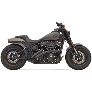 Výfuk BASSANI SWEEPER RADUIS pro HARLEY DAVIDSON FLFB FAT BOY 2018-2024 černý